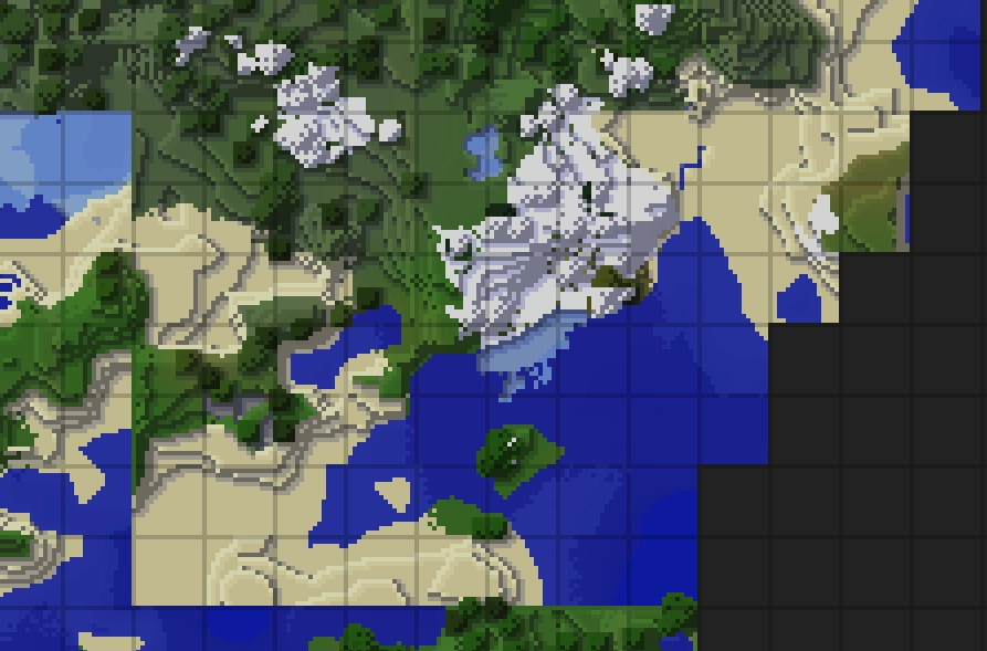 The same map as before, but zoomed in on the eastern beach.